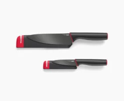 Joseph Joseph Slice&Sharpen™ Set Of 2 Knives With Sharpening Sheaths
