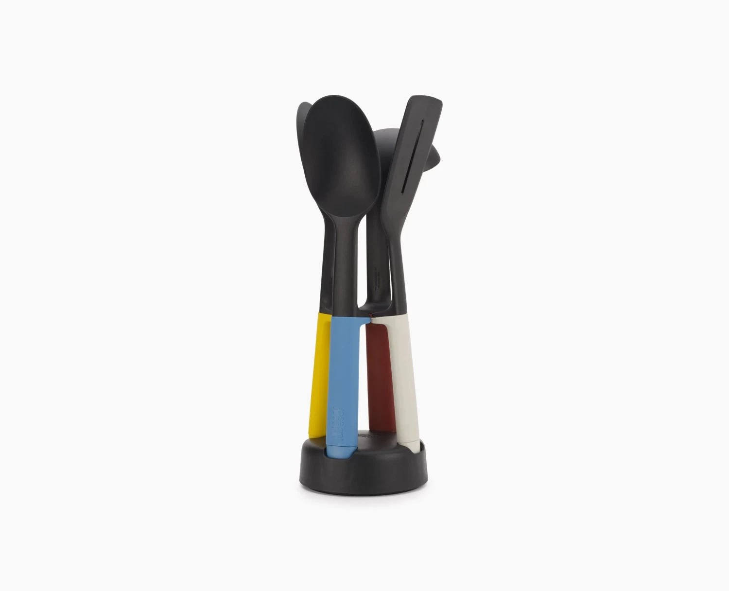 Elevate⢠Slim 4-piece Multicolour Utensil Set with Storage Stand
