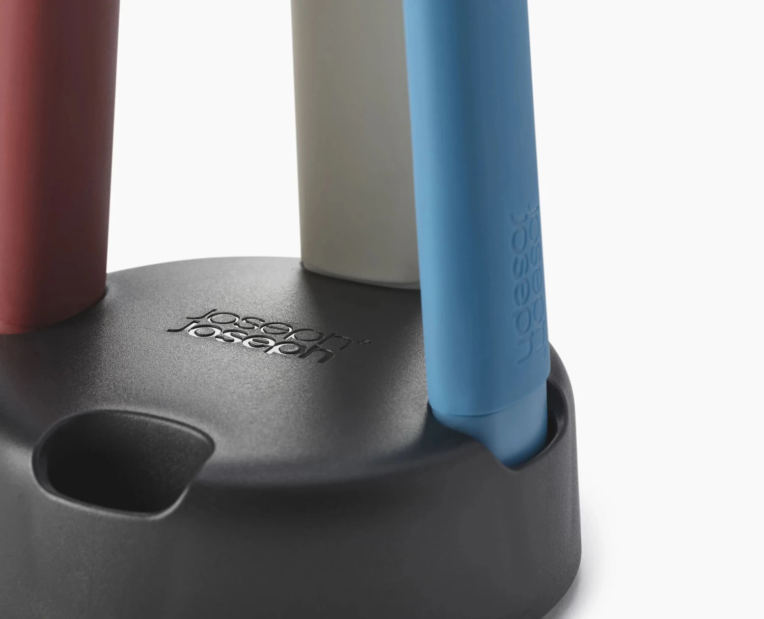 Elevate⢠Slim 4-piece Multicolour Utensil Set with Storage Stand