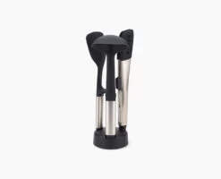 Joseph Joseph Elevate™ Fusion 3-piece Stainless-steel Utensil Set With Compact Stand
