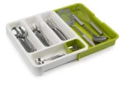 Joseph Joseph Drawerstore Cutlery Drawer - White/Green