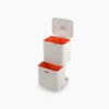 Joseph Joseph Totem Max 60L Stone Waste & Recycling Bin