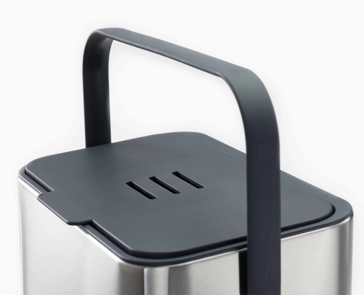 Collect™ 4L Stainless-steel Food Waste Caddy