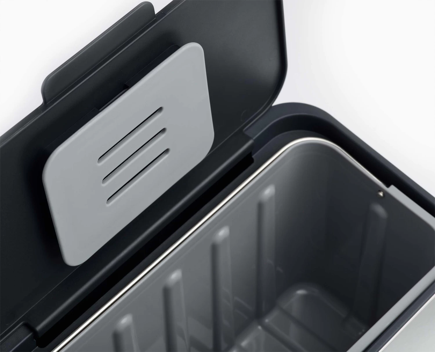 Collect™ 4L Stainless-steel Food Waste Caddy