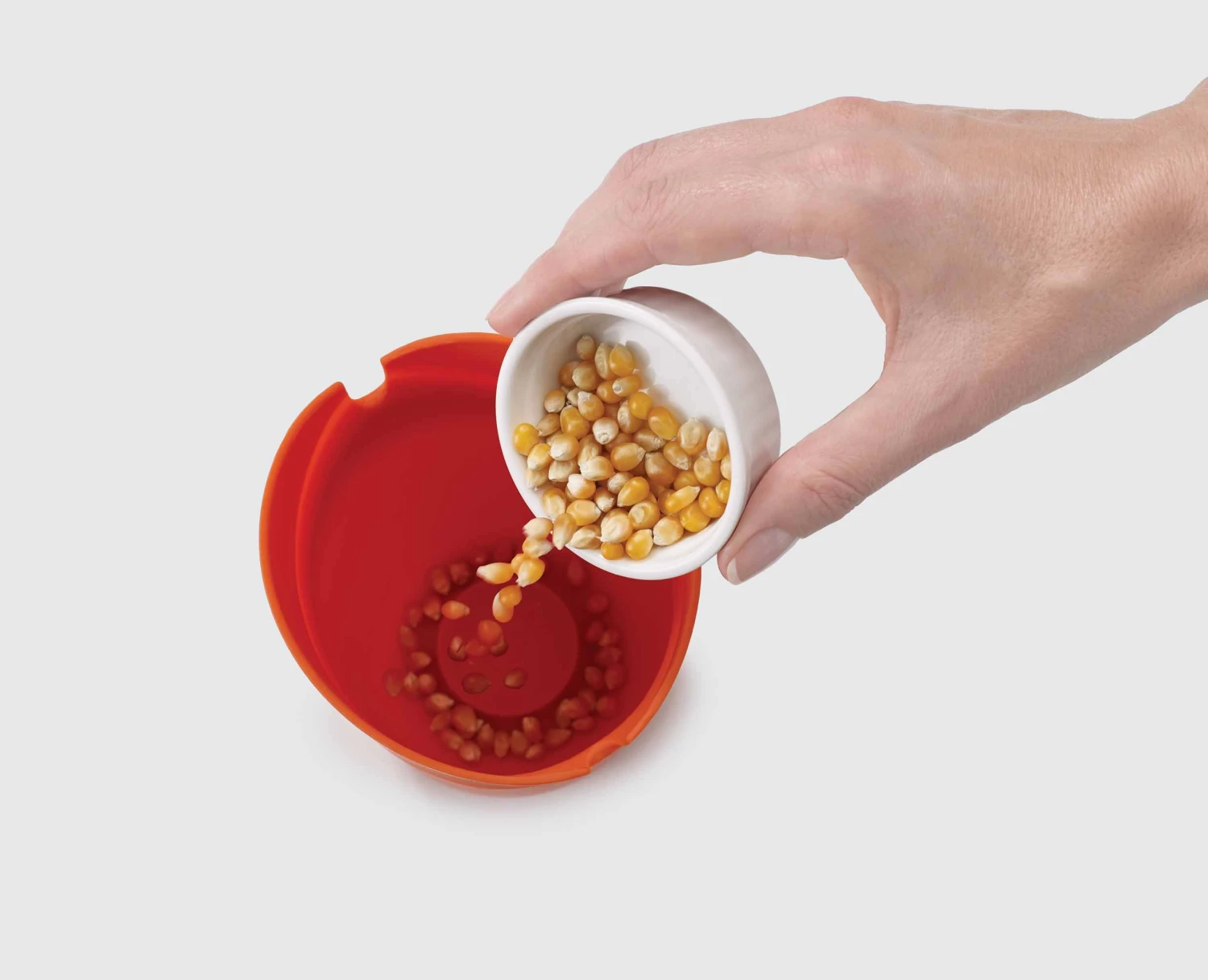 M-Cuisine™ 2-piece Orange Popcorn Maker Set