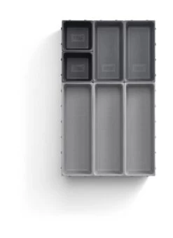 Joseph Joseph Blox 7 Piece Drawer Organiser Set - Grey