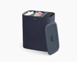 Joseph Joseph Tota Trio 90L Black Laundry Separation Basket