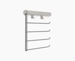 Joseph Joseph Orderly™ Ecru Belt, Tie & Scarf Hanging Rail