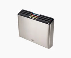 Joseph Joseph Folio™ Steel 4-piece Stainless-steel Chopping Board Set