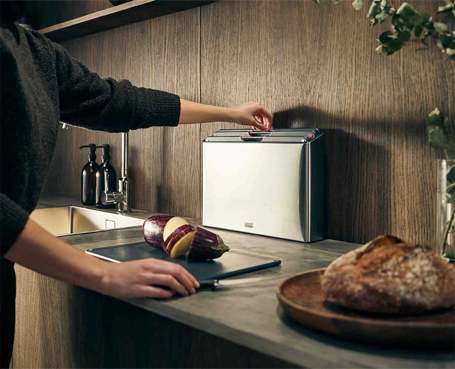 Folio™ Steel 4-piece Stainless-steel Chopping Board Set