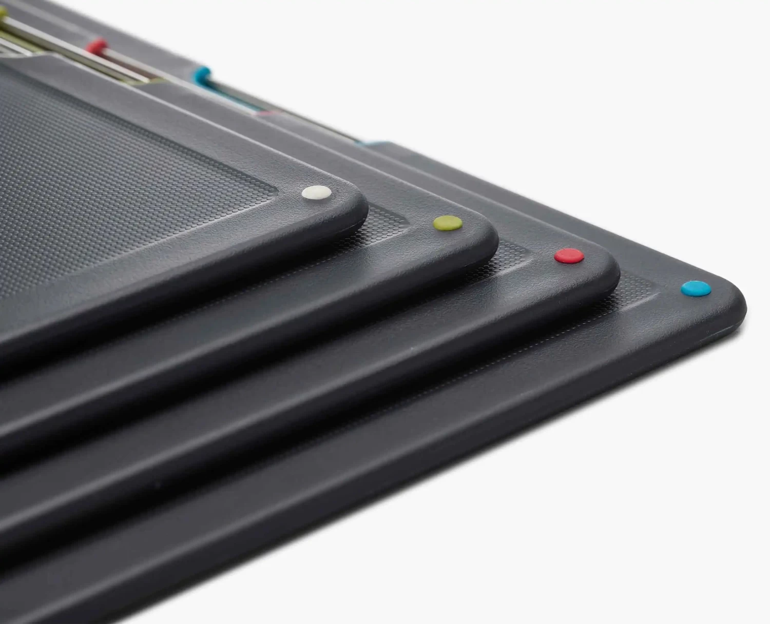 Folio™ Steel 4-piece Stainless-steel Chopping Board Set