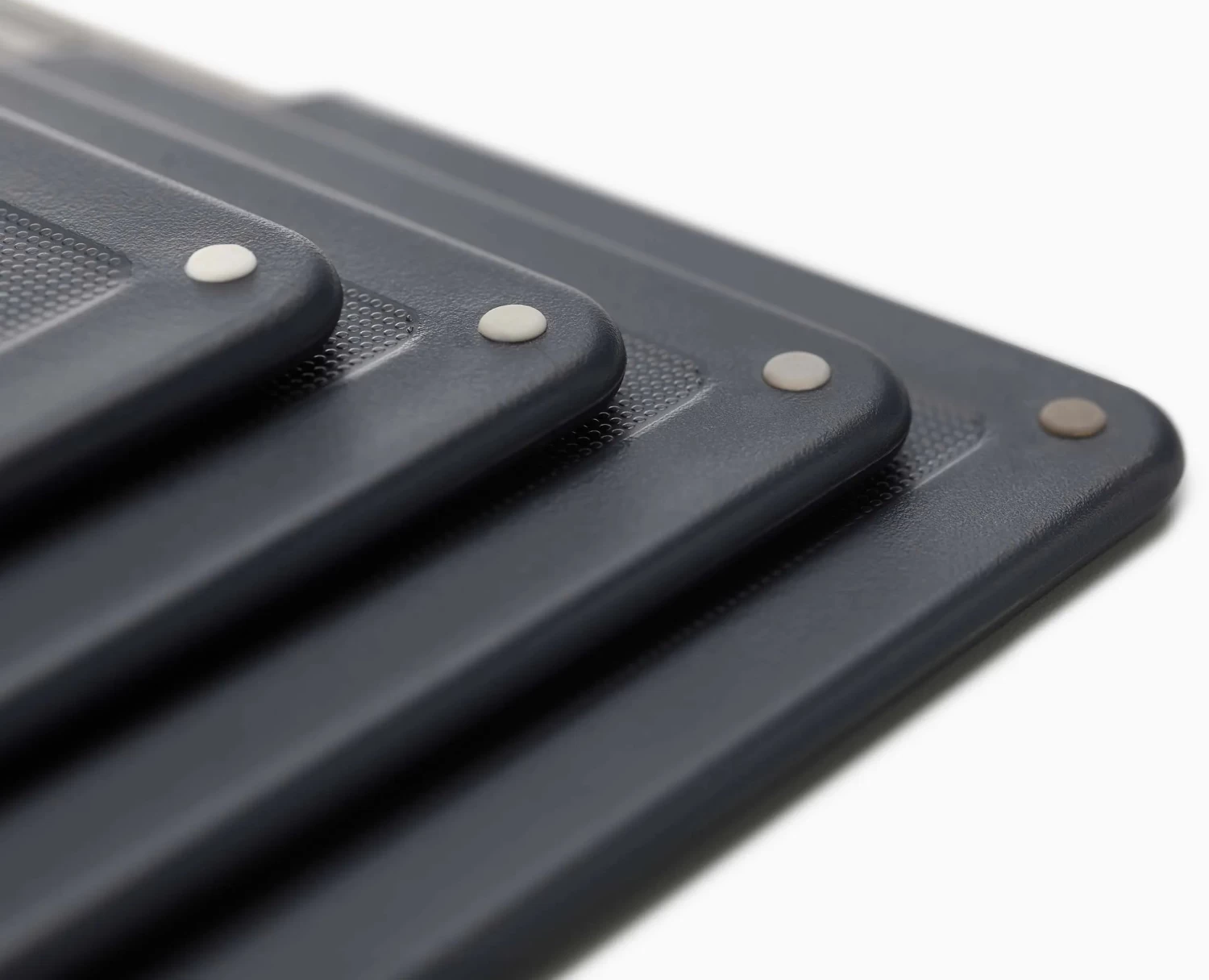 Folio™ Steel 4-piece Rose Gold Chopping Board Set