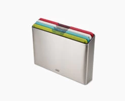 Joseph Joseph Folio™ Icon Steel 4-piece Multicolour Chopping Board Set