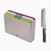 Joseph Joseph Folio™ Icon 4-piece Multicolour Chopping Board Set With Chef’s Knife
