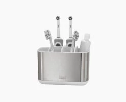 Joseph Joseph EasyStore™ Stainless-steel Large Toothbrush Holder