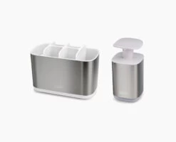 Joseph Joseph 2-piece Stainless-steel Bathroom Sink Set