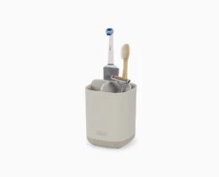 Joseph Joseph EasyStore™ Matt Ecru Toothbrush Holder