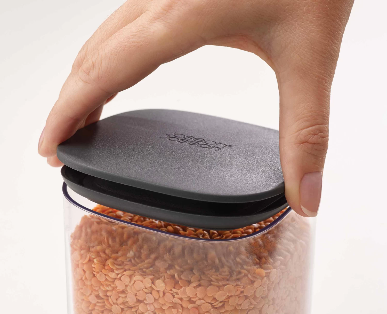 Podium™ 3-piece Grey Storage Container Set