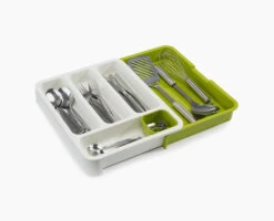 Joseph Joseph DrawerStore™ Green Expandable Cutlery Tray