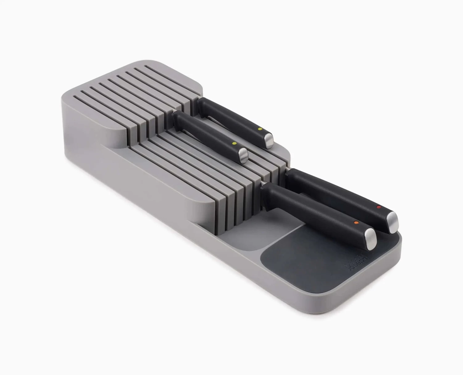 DrawerStore™ Grey Compact Knife Organiser