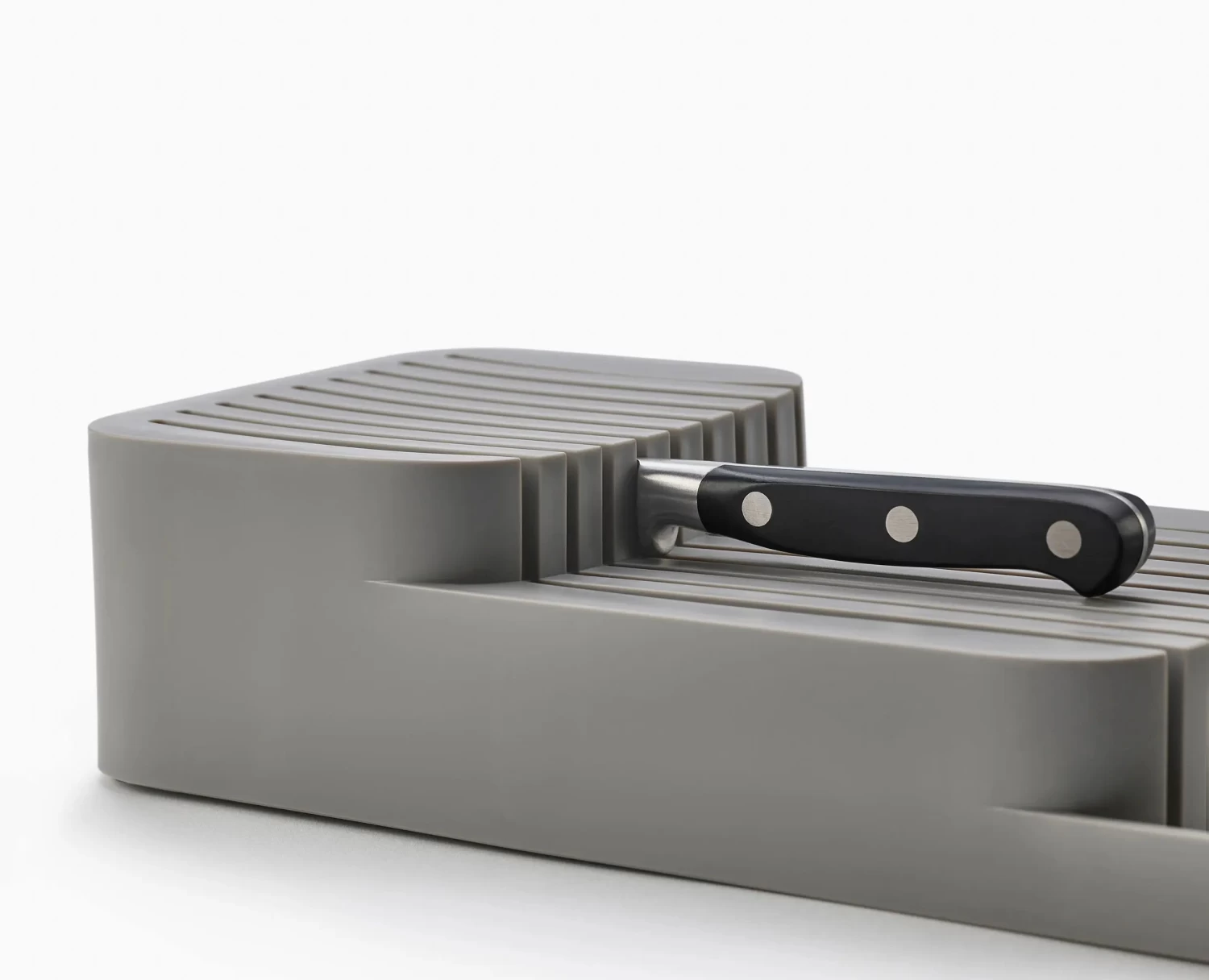 DrawerStore™ Grey Compact Knife Organiser
