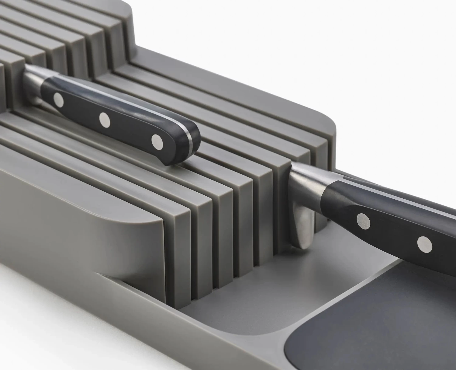 DrawerStore™ Grey Compact Knife Organiser