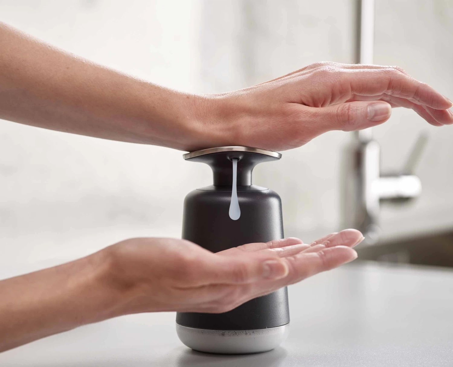 Presto™ Grey Hygienic Soap Dispenser