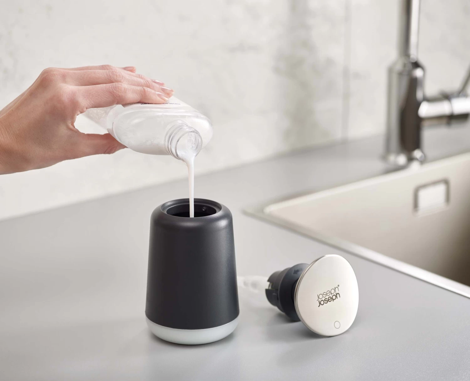 Presto™ Grey Hygienic Soap Dispenser