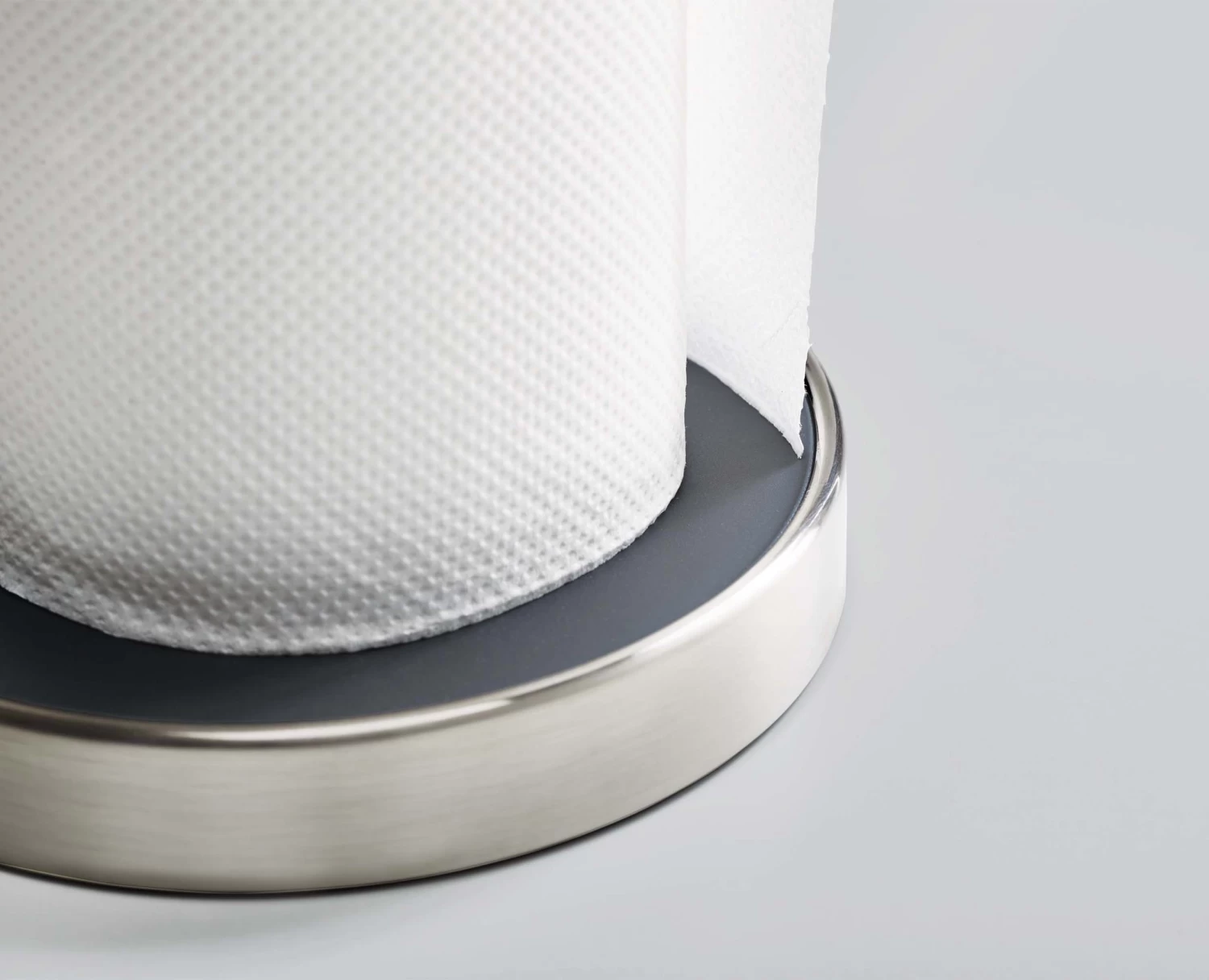 Push&Tear™ Grey Kitchen Roll Holder