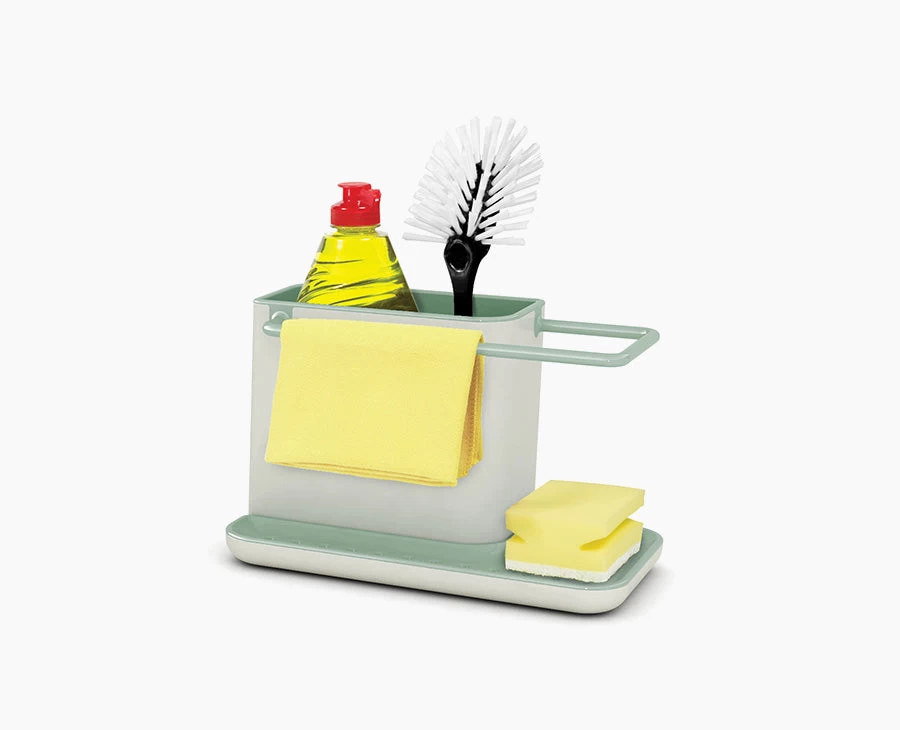 Caddyâ„¢ Stone Green Kitchen Sink Organiser
