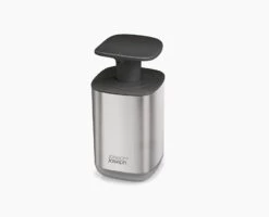 Joseph Joseph Presto™ Steel Grey Hygienic Soap Dispenser