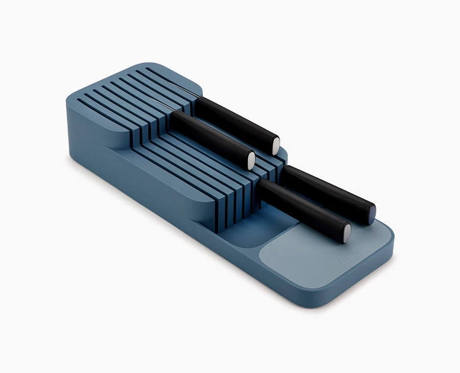 DrawerStoreâ„¢ Blue Compact Knife Organiser - Editions