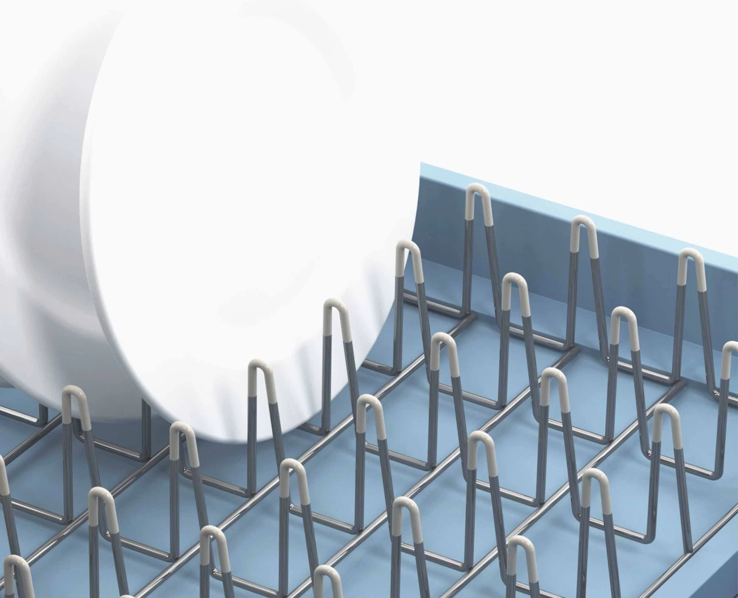 Extend™ Blue Expandable Dish Drainer - Editions