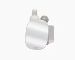 Joseph Joseph EasyStore™ White Shower Shelf With Adjustable Mirror