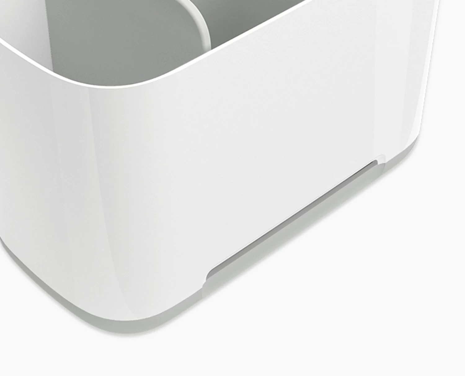 EasyStoreâ„¢ Large Light Grey Toothbrush Holder