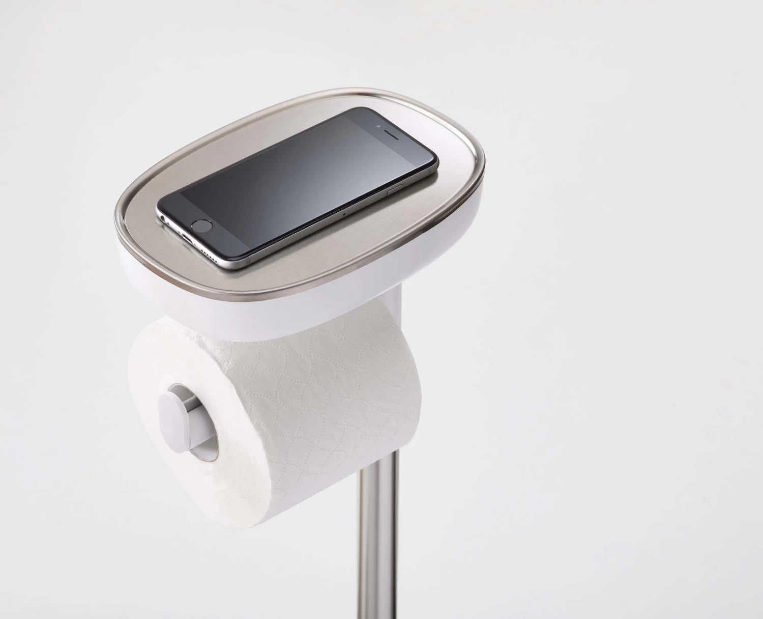 EasyStoreâ„¢ Stainless-steel Toilet Roll Holder
